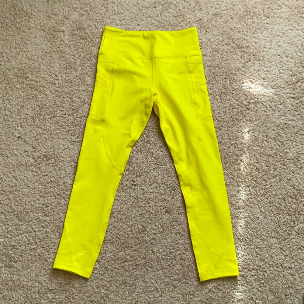 Bright Yellow Athletic Bottoms